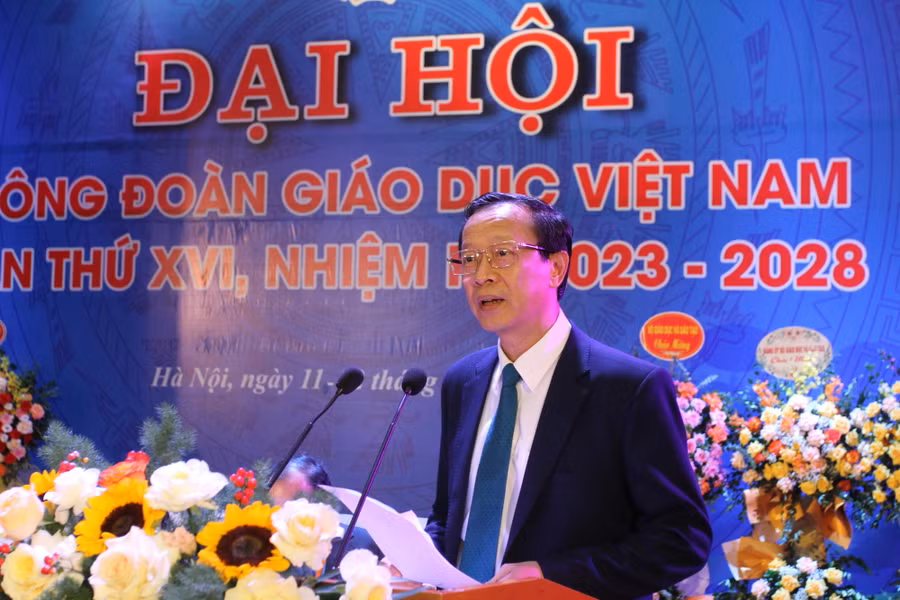 Thứ trưởng Phạm Ngọc Thưởng phát biểu chỉ đạo Đại hội. Thứ trưởng Phạm Ngọc Thưởng phát biểu chỉ đạo Đại hội.