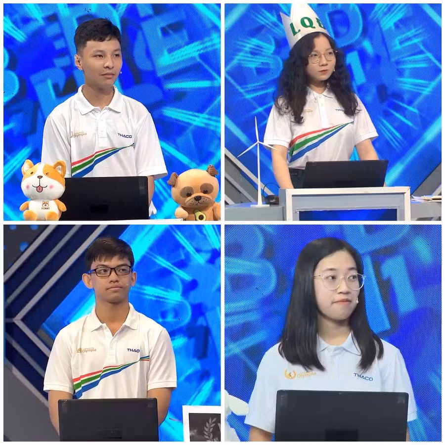 Các thí sinh dự thi. Các thí sinh dự thi.
