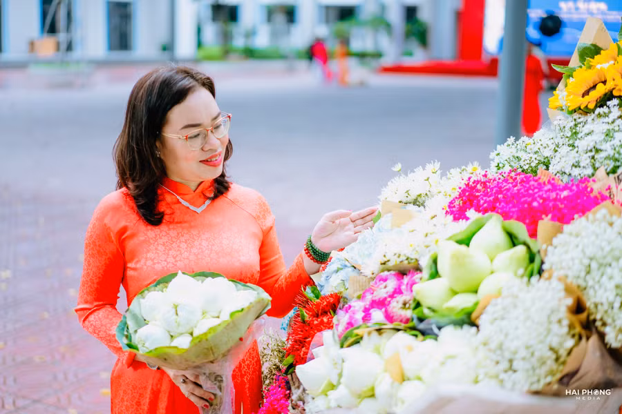 Cô giáo Trần Thu Thủy.