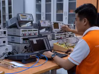 Phòng thí nghiệm tại Trường Đại học Việt Đức. Ảnh: NTCC.