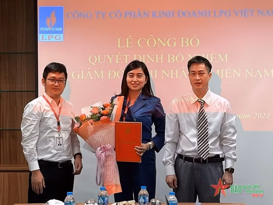 PV GAS LPG công bố quyết định bổ nhiệm cán bộ