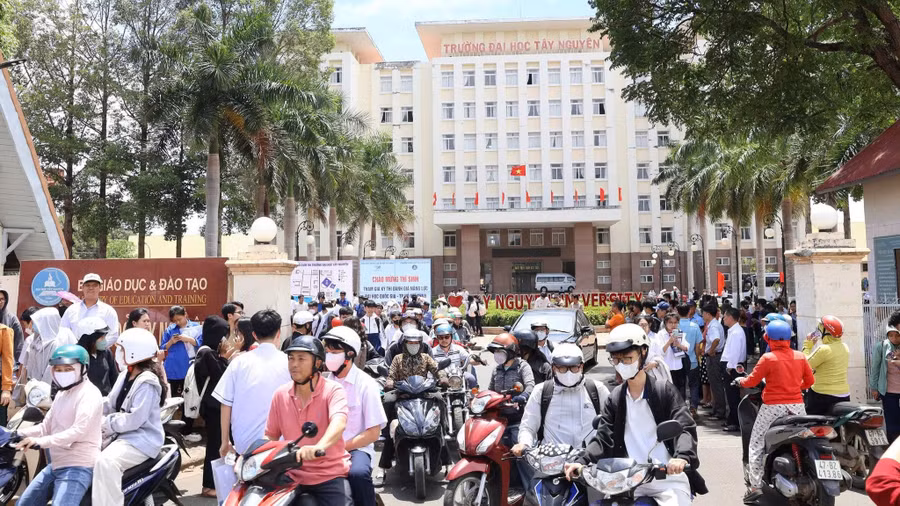 Nhiều ngành sư phạm dẫn đầu điểm chuẩn đại học tại Đắk Lắk. (Ảnh: Thành Tâm)