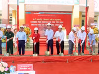 Khởi công thêm 2 trường phổ thông nội trú vùng biên giới Đồng Tháp