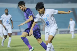 Thép xanh Nam Định chia tay cúp C2 châu Á sau trận thua Sanfrecce Hiroshima.