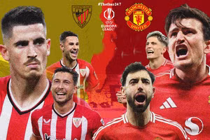 Athletic Bilbao vắng nhiều ngôi sao ở trận tái đấu Man United.