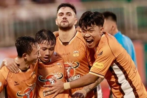 Hoàng Anh Gia Lai đang bay cao trên bảng xếp hạng V-League.