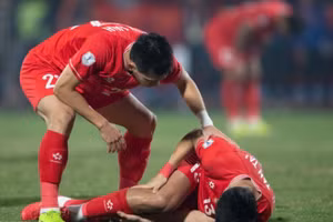 Hồ Tấn Tài chia tay ASEAN Cup 2024 vì chấn thương.