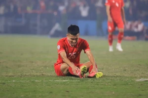 Doãn Ngọc Tân lỡ hẹn trận gặp Malaysia vì chấn thương.