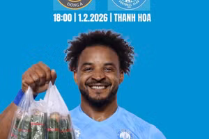 Thép Xamh Nam Định làm khách của Thanh Hóa lúc 18h ngày 1/2/2026.