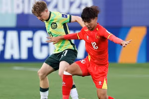 U17 Việt Nam vượt qua U17 Australia với tỷ số 2-1 ở bán kết U17 Đông Nam Á. Ảnh: Internet.
