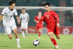 U17 Việt Nam thắng cách biệt U17 Myanmar ở giải châu Á.