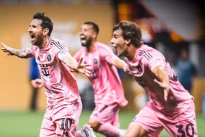 Messi hiện đang đàm phán hợp đồng với Inter Miami.