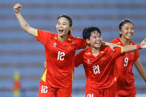 Tuyển nữ Việt Nam gặp Thái Lan tranh ngôi nhất bảng.