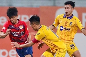 Công an Hà Nội thắng đậm Sông Lam Nghệ An, đoạt ngôi vô địch Cúp quốc gia.