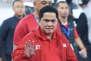 Ông Erick Thohir nhận trách nhiệm sau trận thua Nhật Bản.