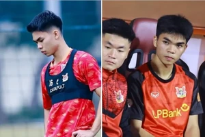 Chưa kịp lên tuyển, tiền đạo thay thế Đình Bắc ở U23 Việt Nam dính chấn thương