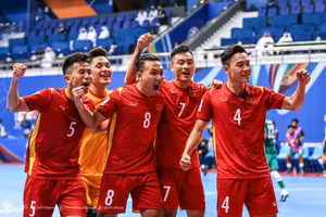 Tuyển Futsal Việt Nam lọt Top 26 thế giới.