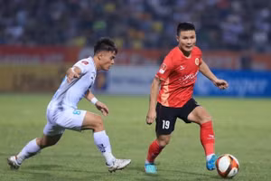 Nam Định FC thua cách biệt Công an Hà Nội ở vòng 5 V-League.