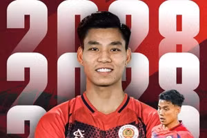 Văn Thanh gia hạn hợp đồng với Công an Hà Nội FC.