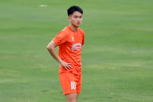 Nguyễn An Khánh mang số áo tuyệt đẹp ở U22 Việt Nam.