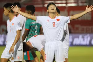 Tuyển U20 Việt Nam thắng trận thứ 3 liên tiếp ở giải châu Á 2024.