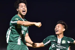 Công Phượng dẫn đầu danh sách ghi bàn ở giải hạng Nhất.