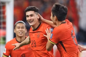 Tuyển Trung Quốc có trận thắng quan trọng trước Indonesia ở vòng loại thứ 3 World Cup.