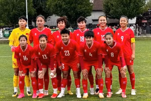 Tuyển nữ Việt Nam liên tục có được chiến thắng tại Séc.