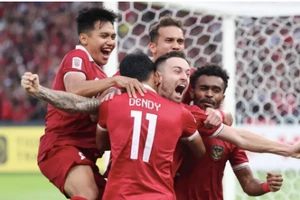 Indonesia quyết thắng Trung Quốc ở vòng loại World Cup 2026.