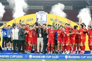 U23 Việt Nam 3 lần liên tiếp vô địch Đông Nam Á.