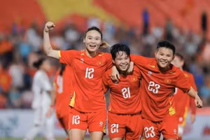 Tuyển nữ Việt Nam có chiến thắng ấn tượng trước Campuchia.