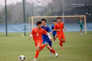 U17 Việt Nam thắng ấn tượng U17 PVF.