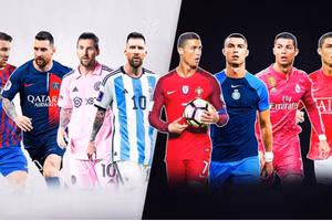 So sánh thành tích của Messi và Ronaldo sau 36 trận đối đầu trực tiếp