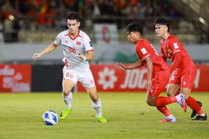 Tuyển Việt Nam thắng đẹp Lào ở vòng loại Asian Cup 2027.
