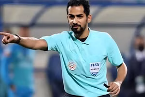 Faisal Suleiman Al-Balawi sẽ cầm còi trận chung kết U23 Nhật Bản - U23 Trung Quốc.