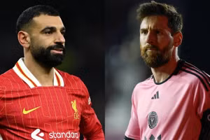 Mohamed Salah có cơ hội làm đồng đội của Messi tại Mỹ.