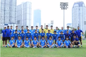 U20 Việt Nam rơi vào bảng đấu khó ở vòng loại châu Á. Ảnh: VFF.