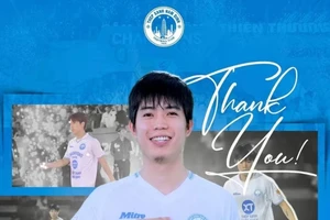 Nguyễn Văn Anh và Hoàng Minh Tuấn chia tay Thép xanh Nam Định.