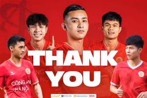 12 cầu thủ rời câu lạc bộ Công an Hà Nội.