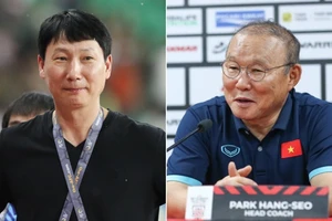 HLV Kim Sang-sik ‘vượt mặt’ đồng hương Park Hang-seo