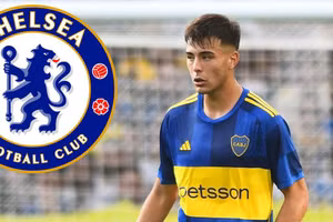 Trung vệ Aaron Anselmino gia nhập Chelsea.