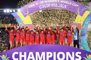 U20 nữ Triều Tiên vô địch U20 World Cup sau trận thắng Nhật Bản. 