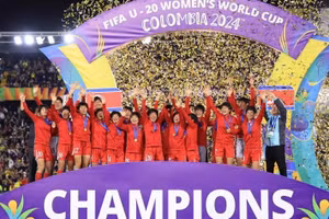 U20 nữ Triều Tiên vô địch U20 World Cup sau trận thắng Nhật Bản. 