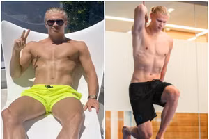 Haaland, Mbappe gây sốt với thân hình cơ bắp như võ sĩ