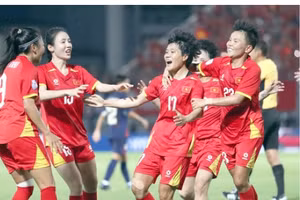 Tuyển nữ Việt Nam so tài Australia ở bán kết Đông Nam Á 2025.