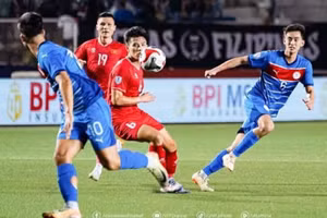 Trận chung kết AFF Cup AFF diễn ra 20 tối 2/1 trên sân Việt Trì.