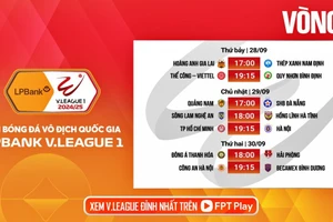 Lịch thi đấu vòng 3 V-League 2024/25.