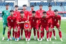 U16 Việt Nam hòa U16 Trung Quốc trong trận cầu giàu cảm xúc.