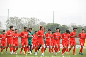 U22 Việt Nam tích cực rèn quân cho giải Đông Nam Á.