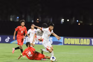 U17 Việt Nam khởi đầu thuận lợi ở U17 châu Á. Ảnh: AFF.